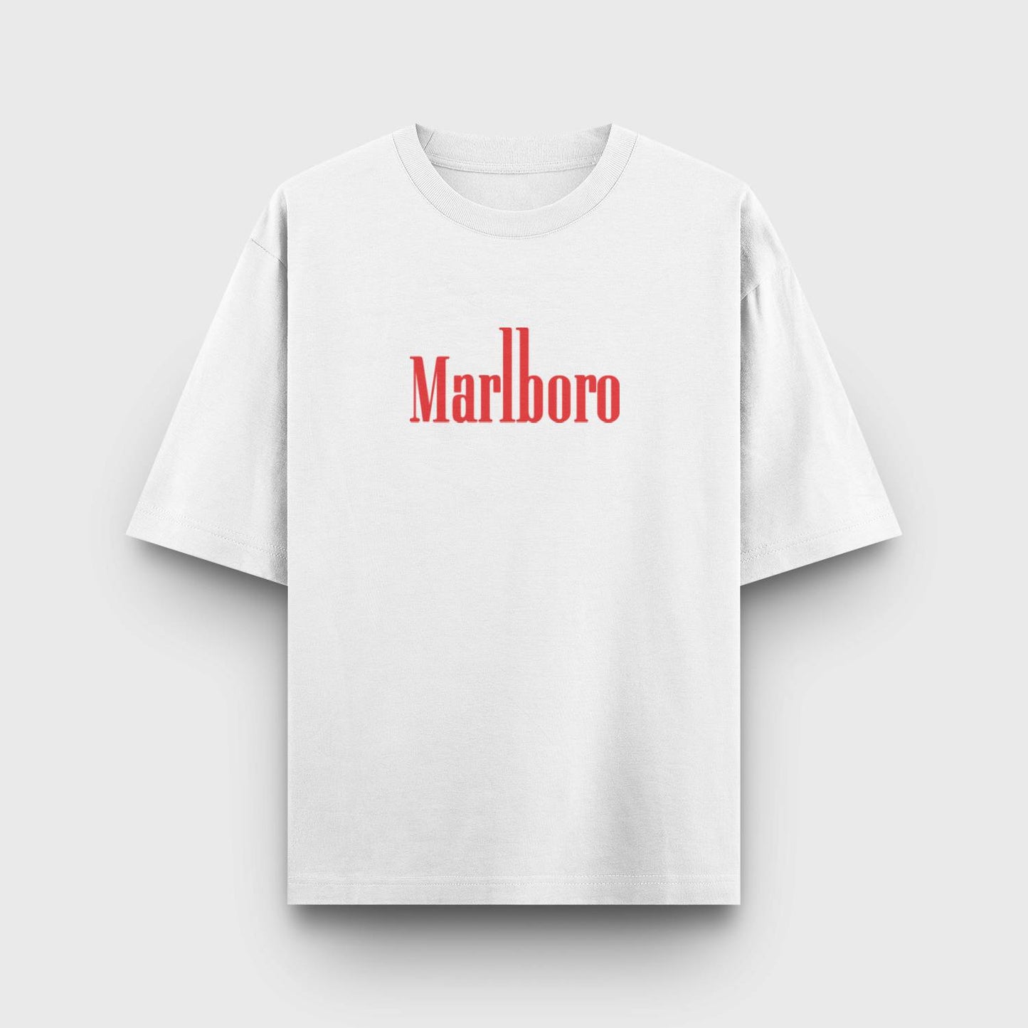 Marlboro-Inspired Oversized T-Shirt